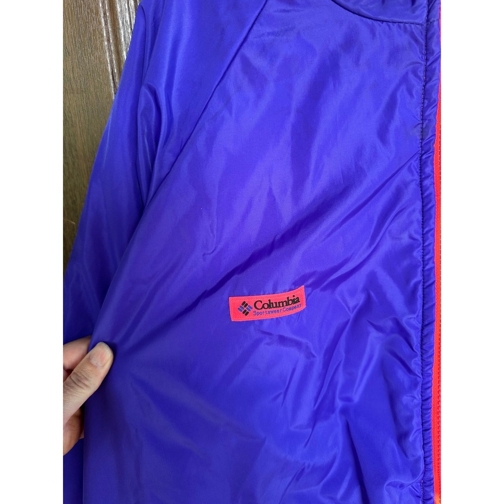 VTG 90s Columbia Reversible Thinsulate Insulated Ski Full Zip Coat Jacket XL - Picture 5 of 8